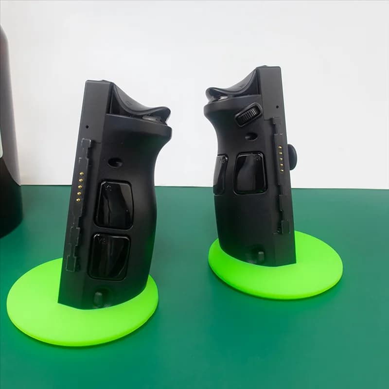 B03B-Supporto per controller di gioco Staffa in silicone Lenovo Legion Go Wireless Impermeabile Stabile Flessibile Verde luminoso