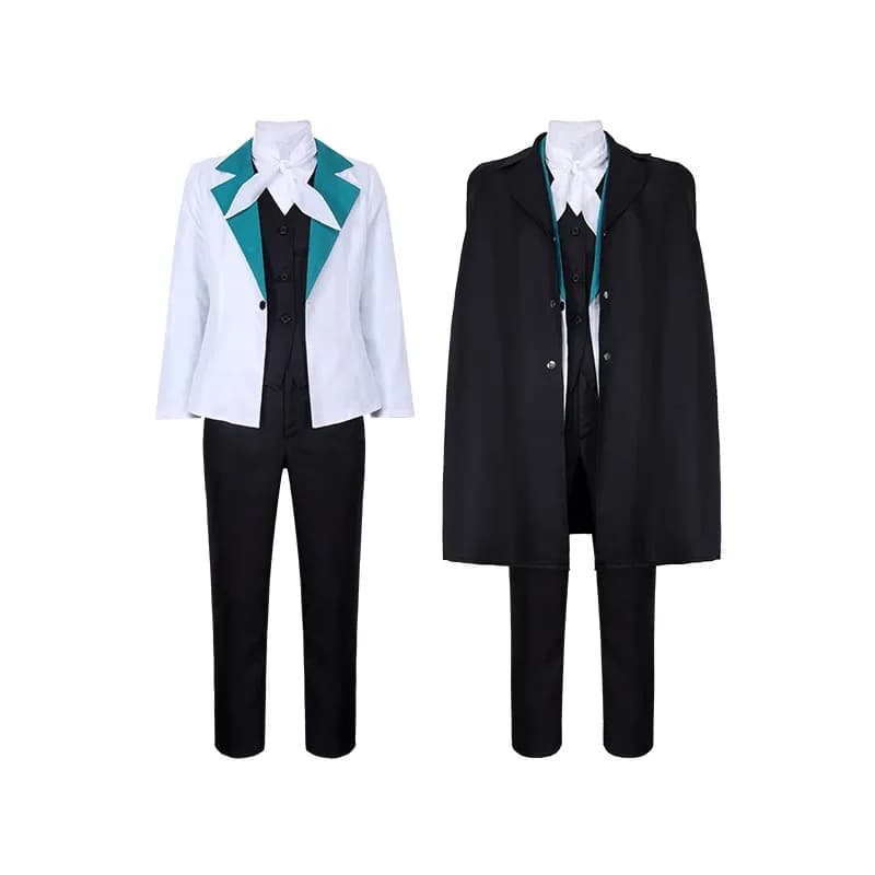 BSD Cosplay Costume for Role Games Anime Comic With Edgar Allan Poe Halloween Party Dresses; 3'f, 6;t.8'