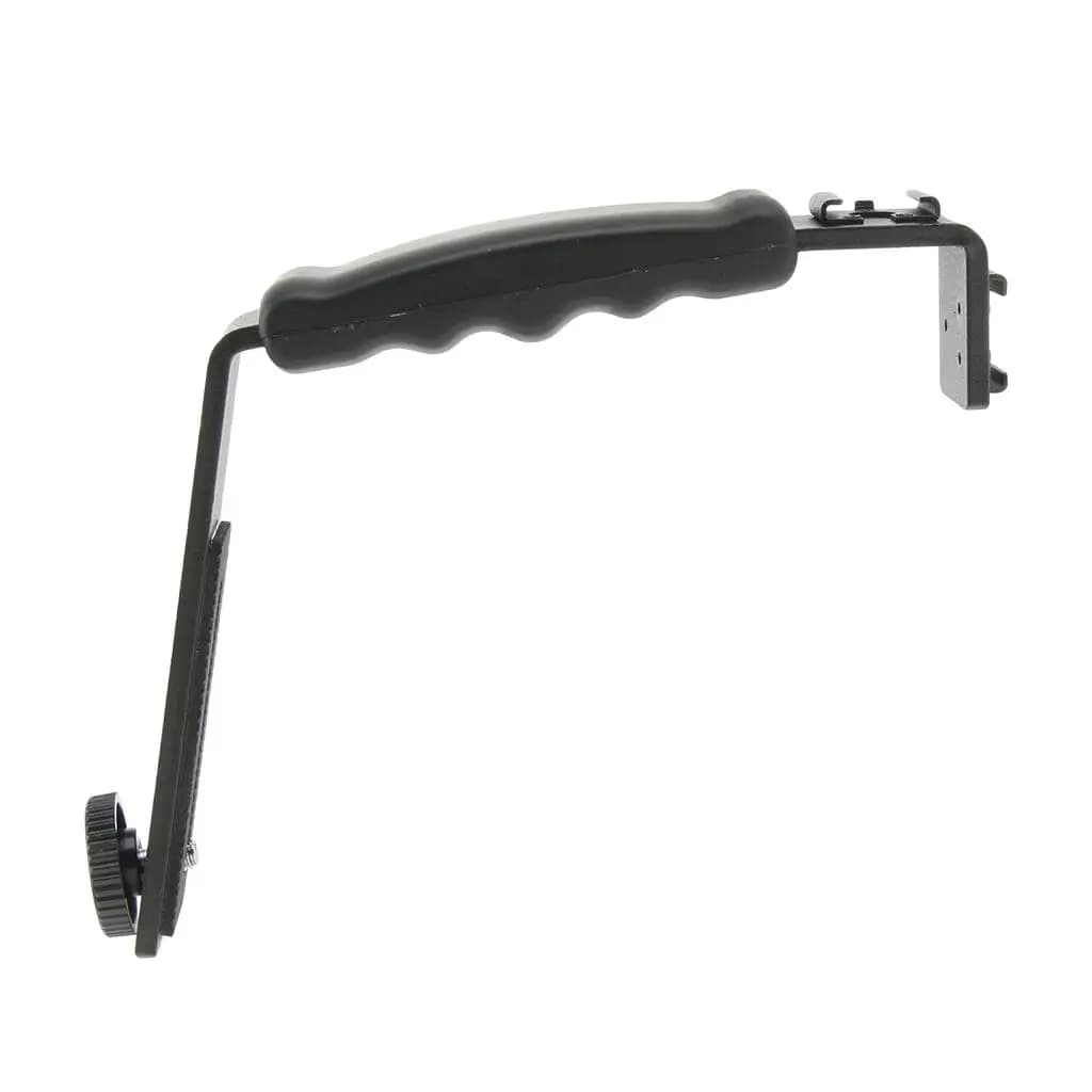Camera Grip L Bracket Metal Hot Shoe Holder Video Stabilizer for SLR Photography Horizontal Vertical Flash Use