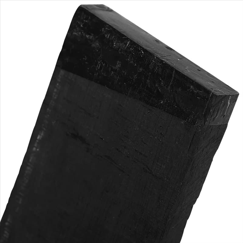 A51Q-Ebony Materiale vecchio Ebano Ukulele Chitarra Manico per violino Strumento Materia prima Accessori per strumenti fai-da-te vuoti