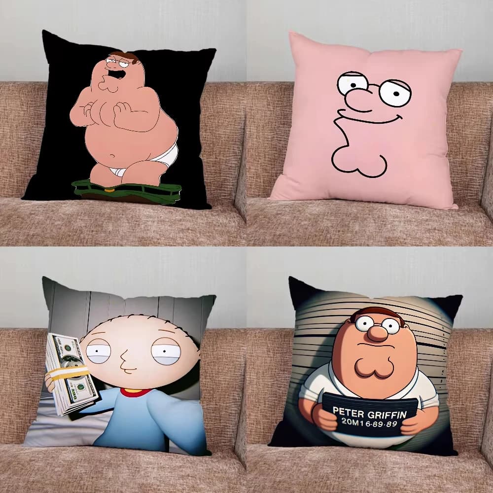 F-Family Federa Decorativa Divertente per Casa, Camera da Letto, Auto, Ufficio, Soggiorno, Copricuscino per Divano