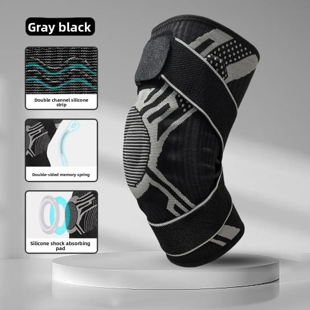 Supporti Elastici per Ginocchia, Ginocchiere Traspiranti, Bende Elastiche Sportive, Protezione per Lesioni, Fascia Compressiva Protettiva per Ginocchio