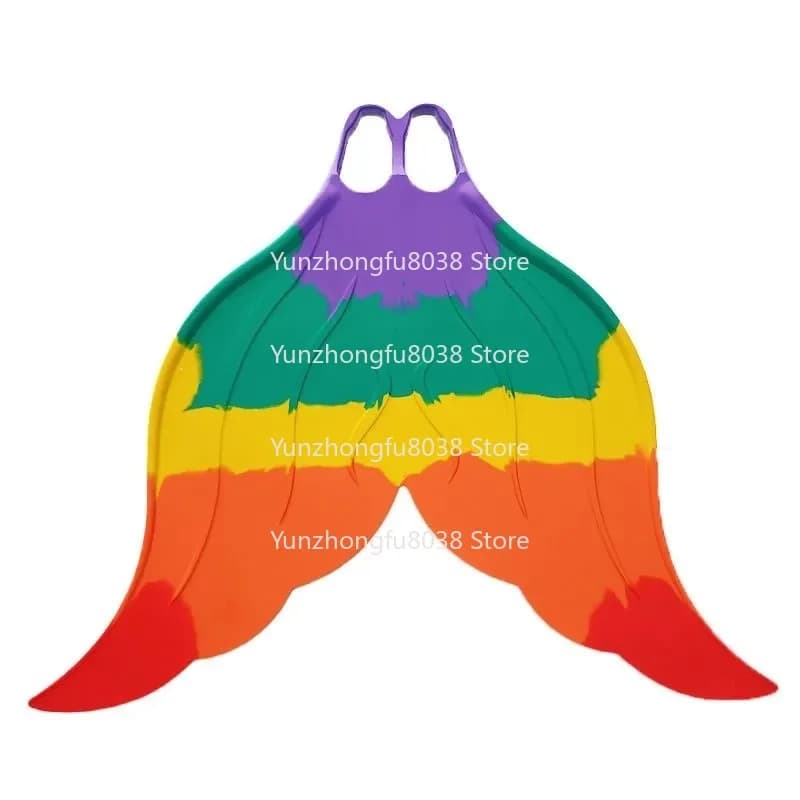 Professional Training Swim Fins & Racing Swimsuits, Athletic Swimwear Set for Pool Workout & Water Sports Training