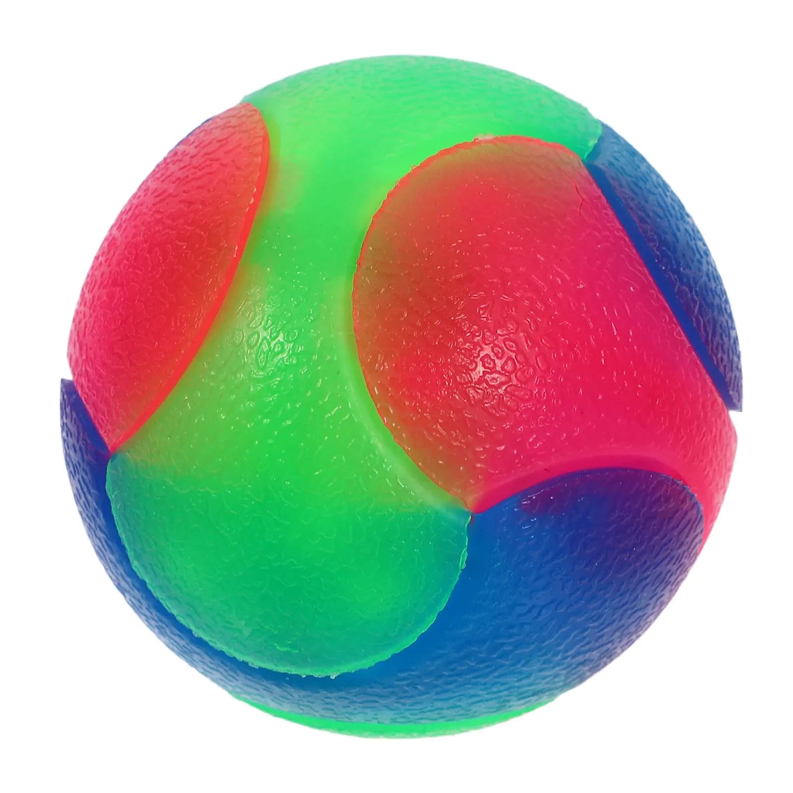Light Up Tennis Ball Glow in The Dark Elastic Bouncy Interactive Pet Jump Ball for Small Dogs Puppies Cats Small Dog Balls