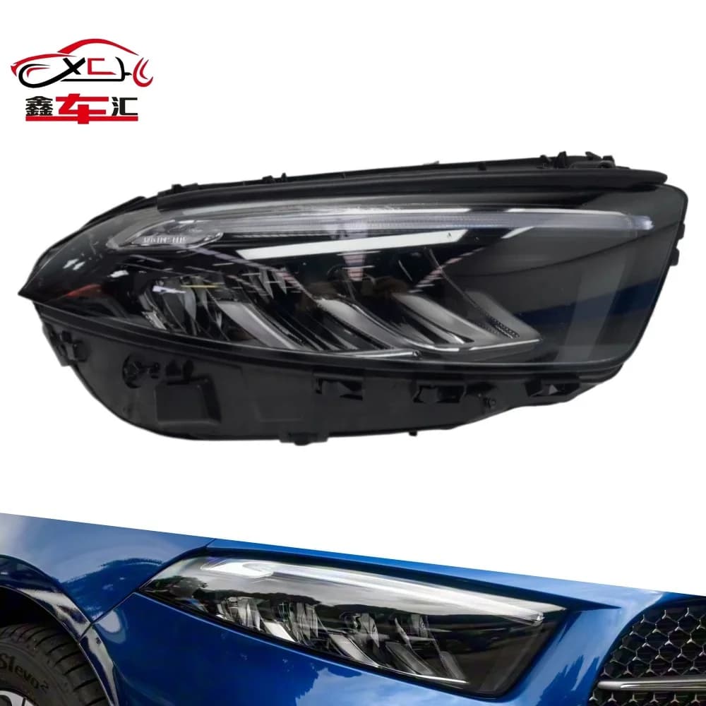 Faro anteriore Full LED per Mercedes-Benz Classe A W177 2023-2025, compatibile con A180 A200 A260