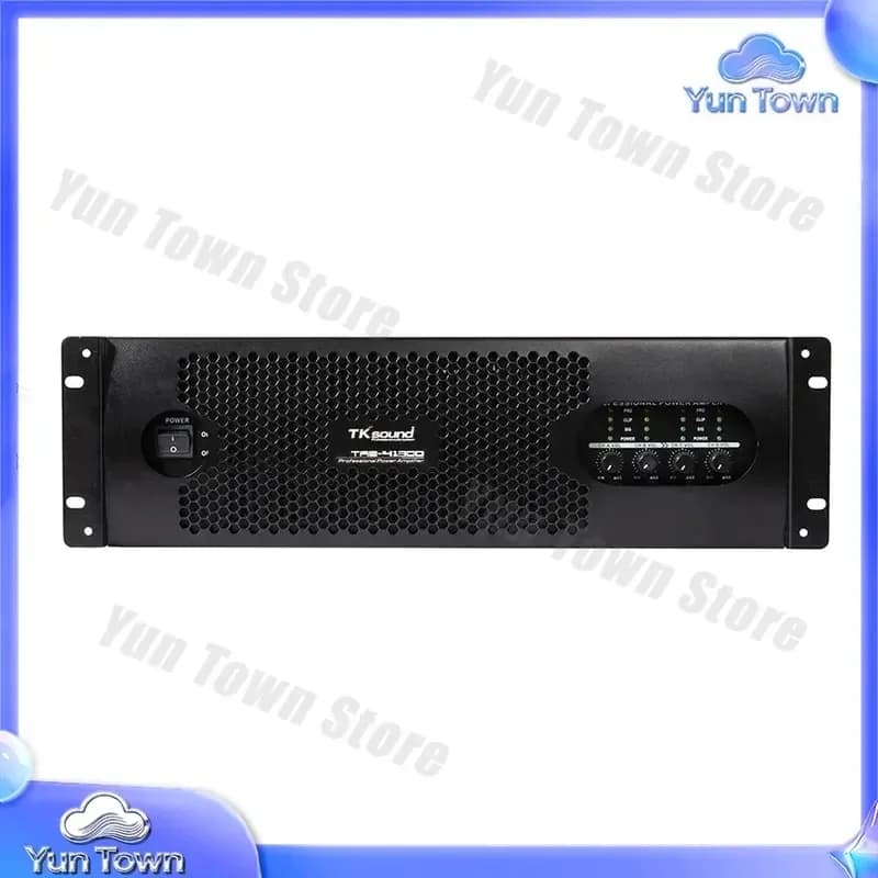 Professional Power Amplifier for Audio Equipment for Home Theater System for Karaoke Machine for DJ Setup for Studio
