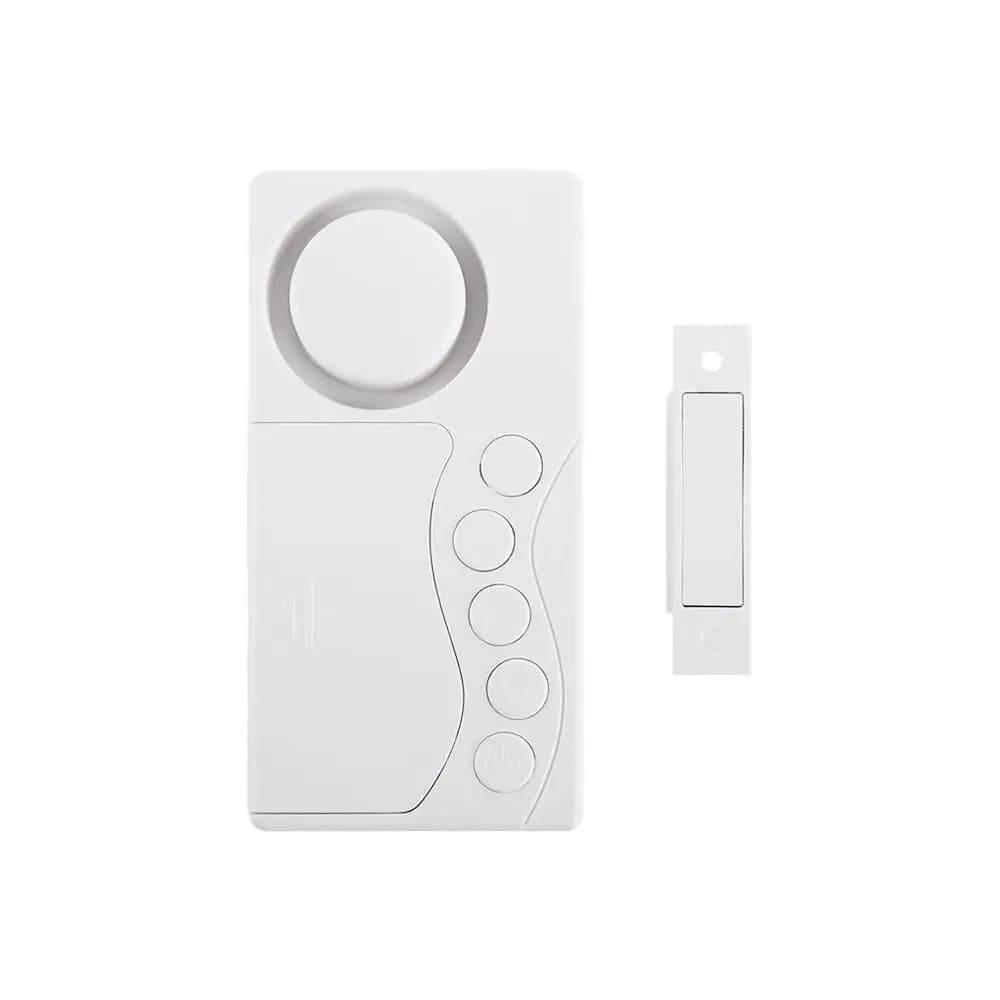 Sistema di Sicurezza Domestica con Allarme Temporizzato per Porte e Finestre, Sensore di Apertura Porta Wireless