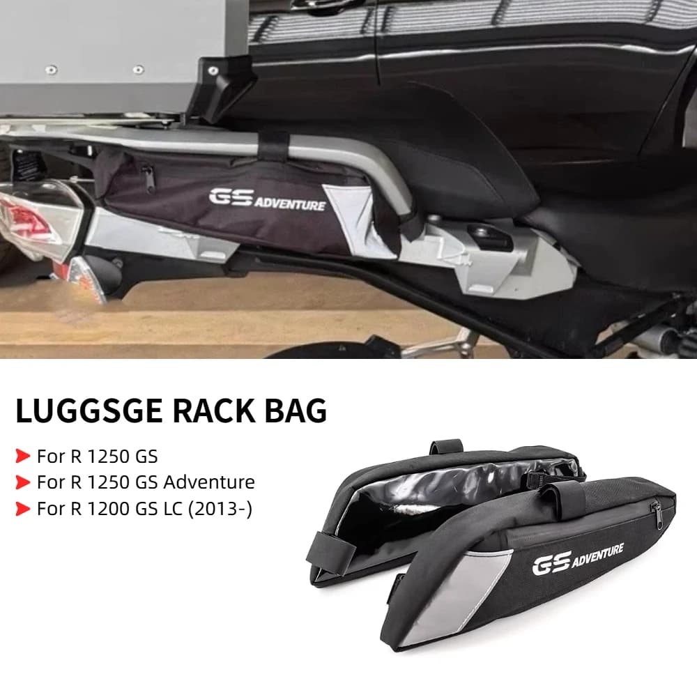 Motorcycle Tail Rack Side bags Waterproof Bags Frame Side Pockets Accessories For BMW R1200GS LC 2013 - 2020 R1250GS Adventure