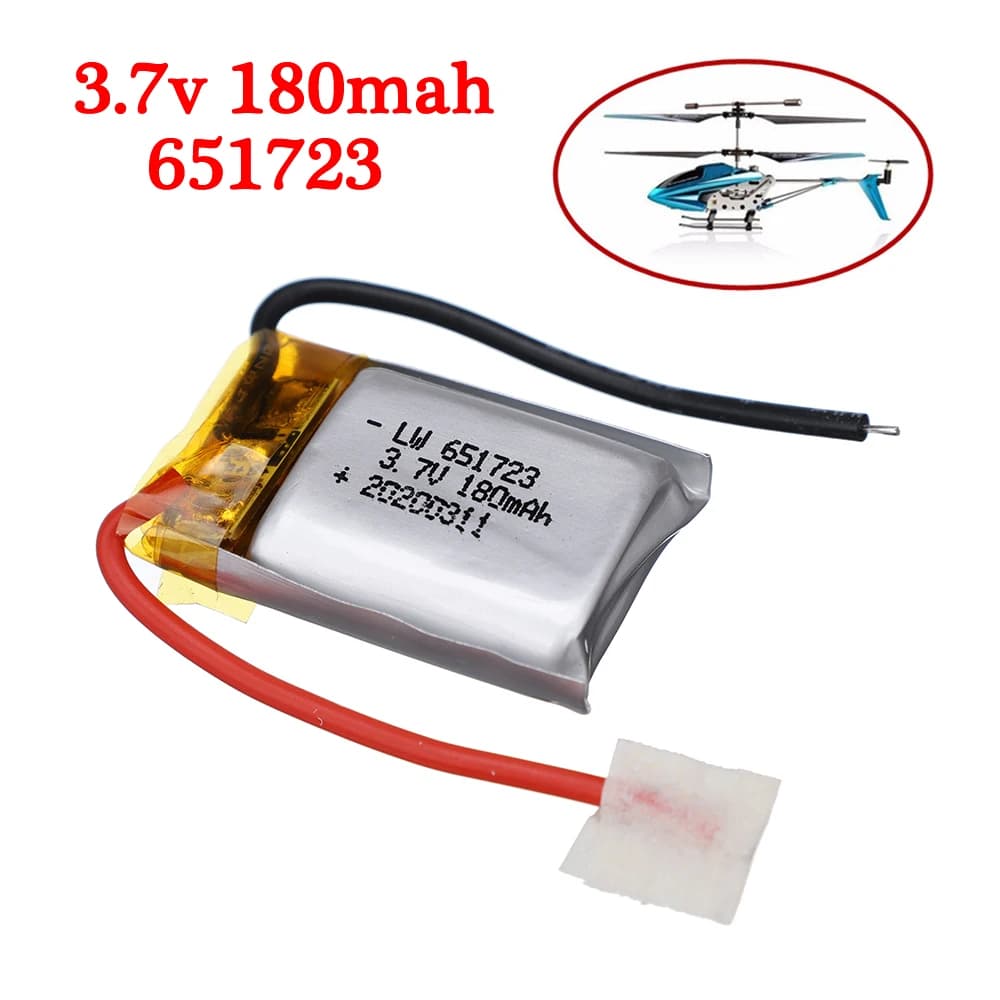3.7V 180mAh RC Drone Batteria Per Syma S109G S111G MJXRC X900 X901 Elicottero di Controllo Remoto RC Giocattoli Batteria 3.7V 180mah Lipo