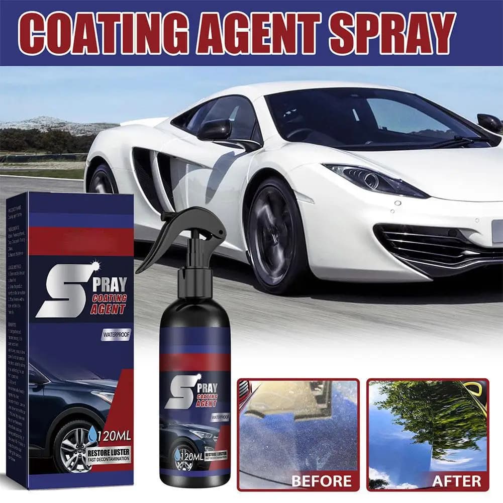 Quick Car Nano Ceramic Coating agente Pellicola Spray Anti-graffio Protezione idrofobica Cera Schiarente Car Detailing Polish