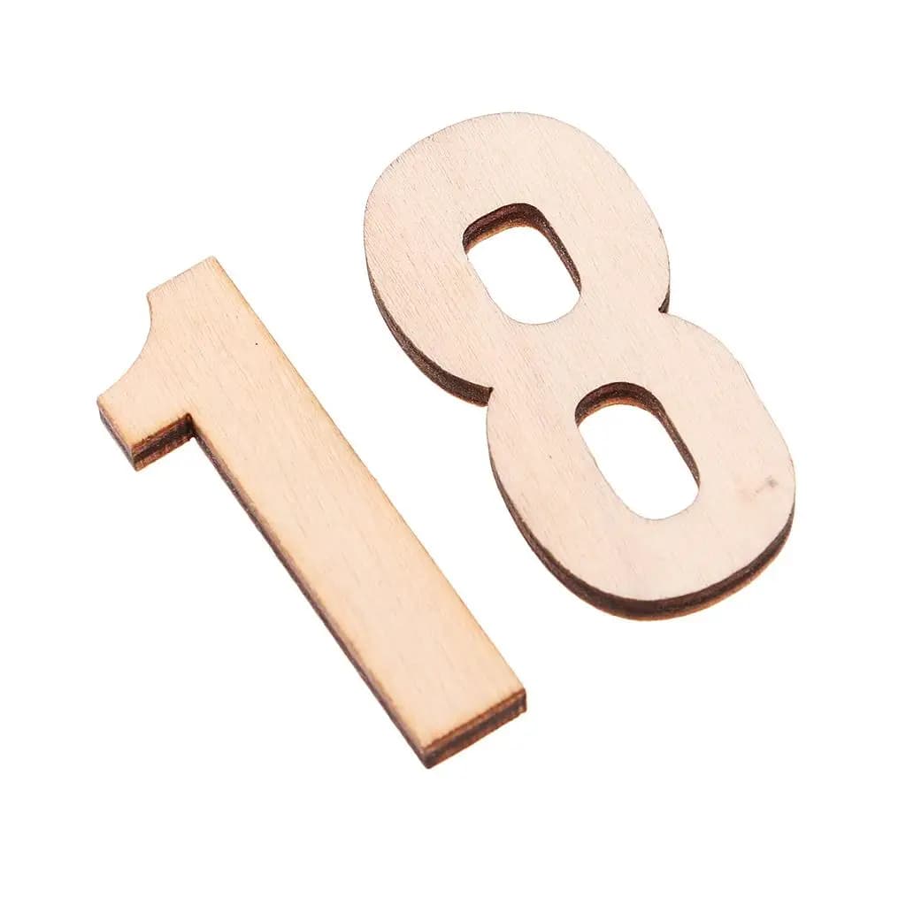 Pezzi di Legno Non Dipinti, Blocchi per Artigianato, Forme in Legno Fai-da-Te, Decorazioni per Scrapbooking, Giocattoli in Legno per Bambini