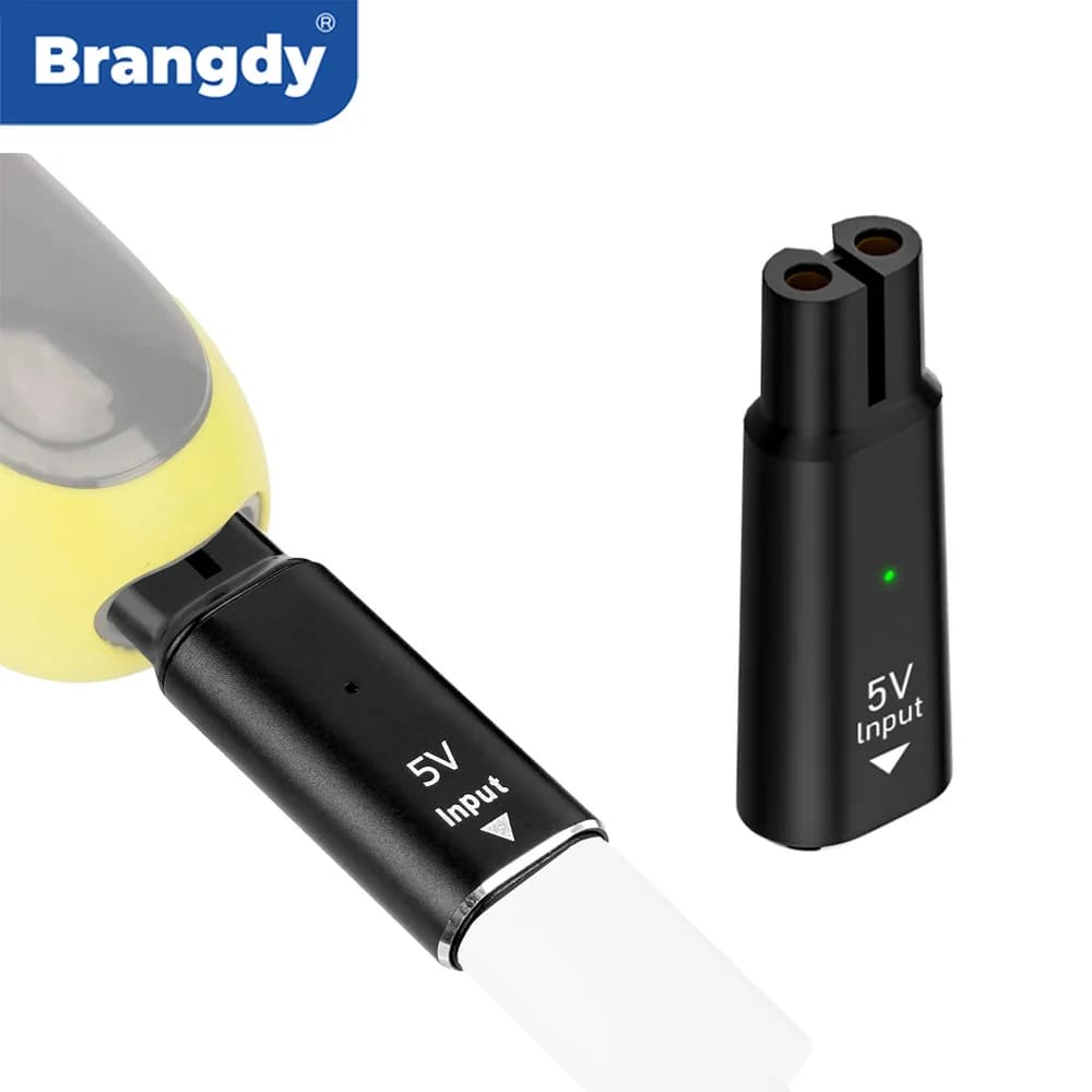 Adapter for battery charger for spare razor type C 5V charger Portable razor charger for MG7910 MG5910 X3001 X3052