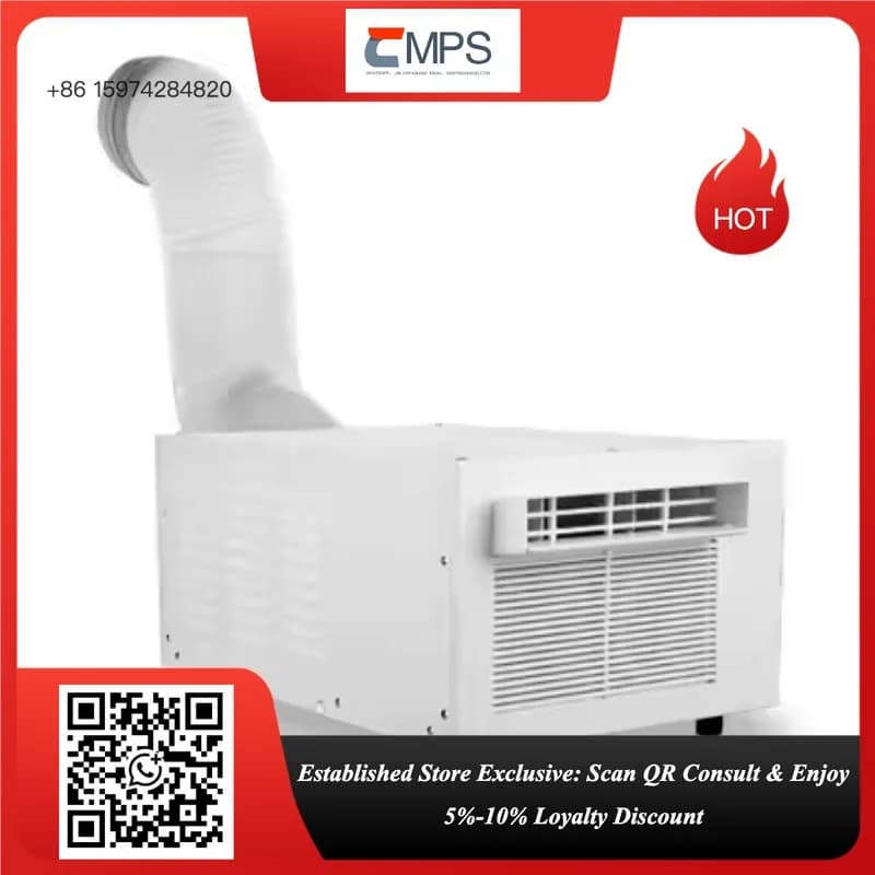 Mobile Air Conditioner Tent Portable Outdoor Camping Car 12V Gas Electric Cooling Heating for Hotel Use