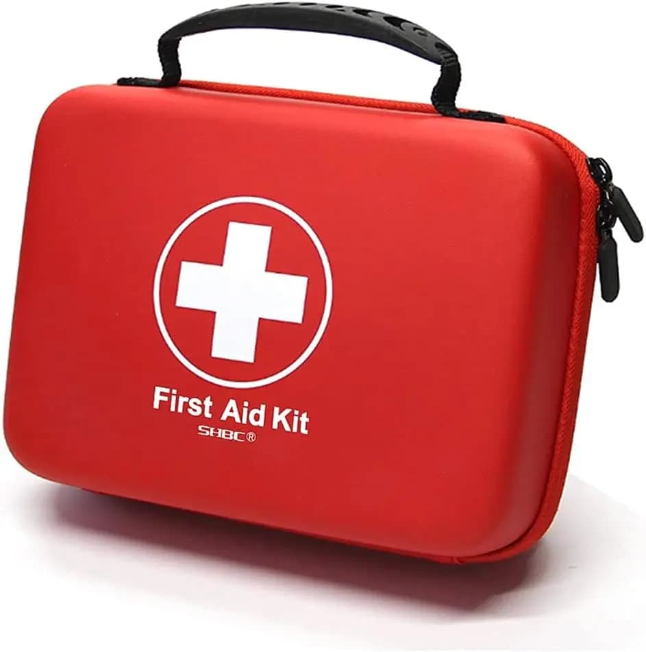 Kit di Pronto Soccorso da 228 Pezzi con Custodia Impermeabile per Casa, Auto, Campeggio e Sicurezza in Emergenze
