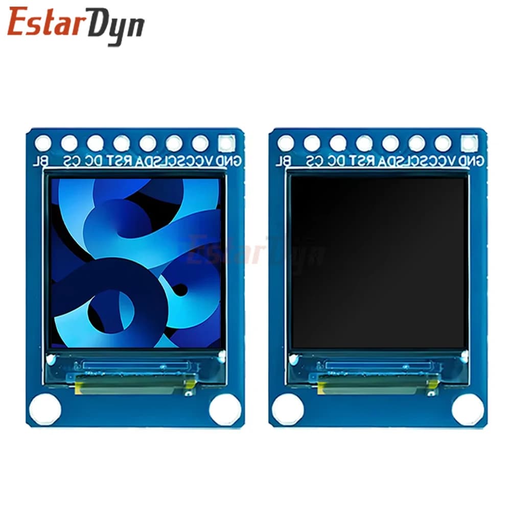 IPS Estardyn LCD display module from 0.85 inches 128x128, TFT SPI GC9107 screen for Arduino ESP32 Raspberry Pi DIY