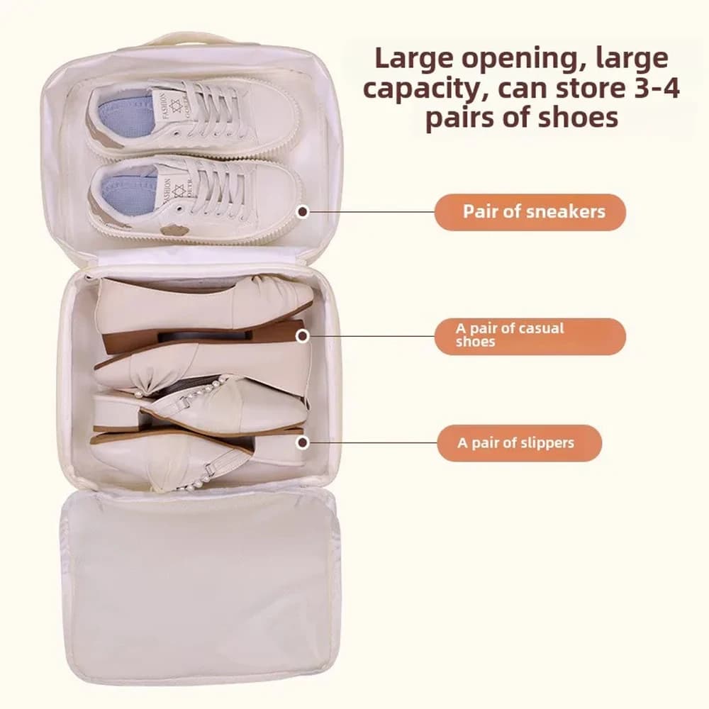CXMMGG 1PCS Borse per scarpe da viaggio - Organizer portatile per borse portaoggetti per scarpe, organizer per scarpe da viaggio per donne e adolescenti