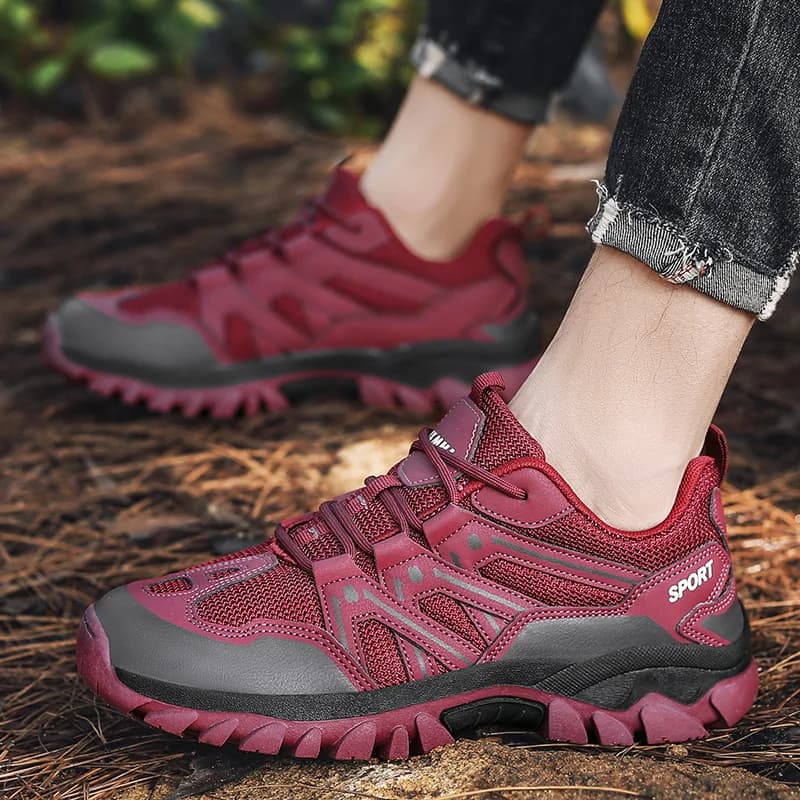 Donna uomo scarpe da Trekking Outdoor Trekking sport arrampicata stivali da campeggio antiscivolo impermeabile Walking Jogging scarpe da ginnastica Sneakers