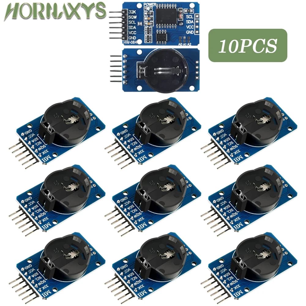 1-10 pcs DS3231 AT24C32 IIC RTC Module Clock Timer Module Beats Memory Module Replace DS1307 I2C RTC Card for Arduino Raspberry Pi