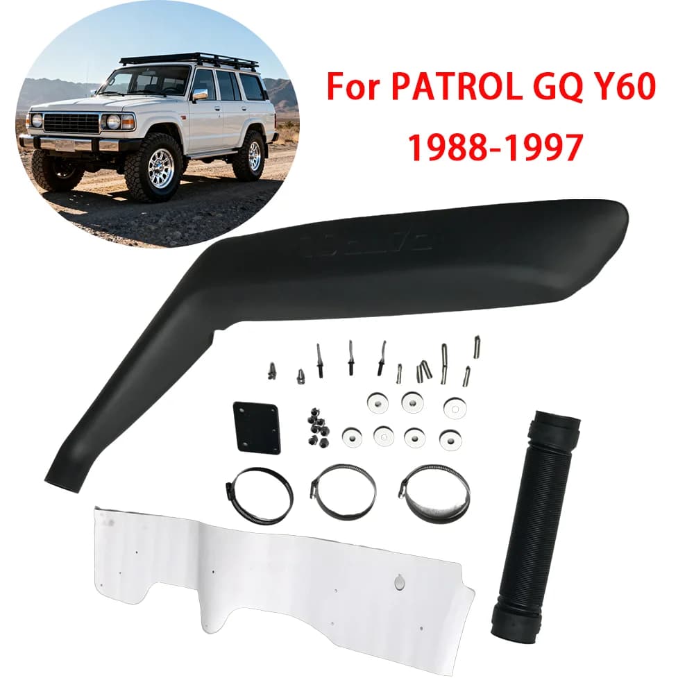 Diesel mouthpiece kit for Nissan Patrol GQ Y60 1988-1997 LLDPE Air intake for 4x4 Off-Road 5 doors Trash accessories