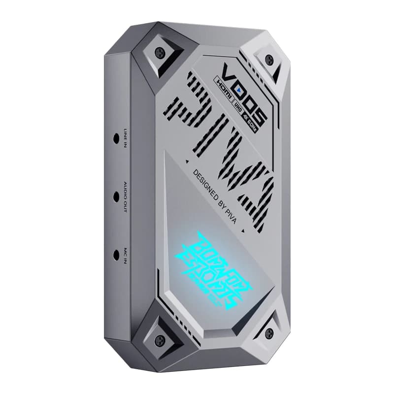 Scheda di acquisizione giochi audio video Piva 4K 60Hz USB 3.0 per HDMI OBS che acquisisce la trasmissione in diretta