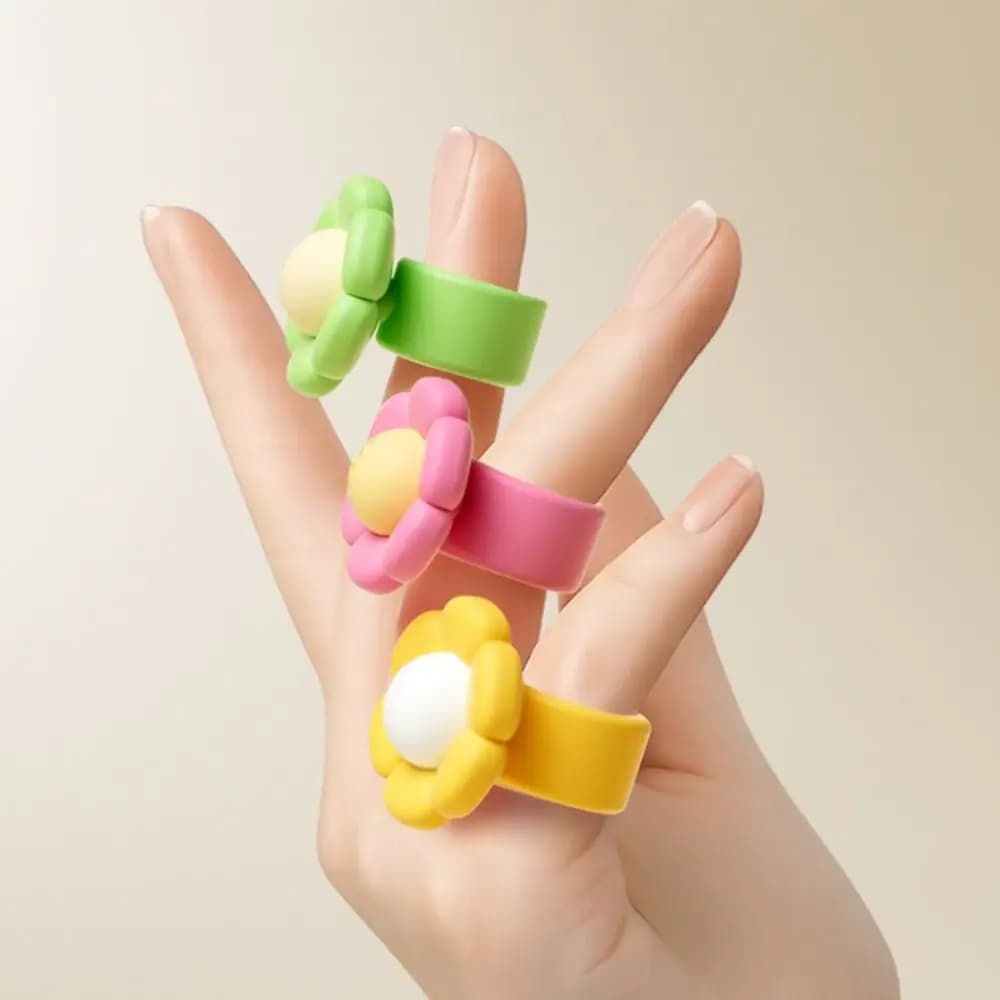 Paracolpi per Maniglia in Silicone a Forma di Fiore, Silenzioso e Antiurto, Protezione per Maniglia della Porta