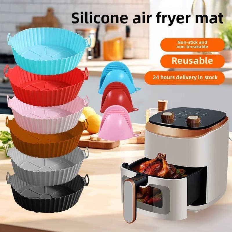 Air Fryer Silicone Molds, Cake Decor Tools, Aerogrill Retardant Ties, Kitchen Tools & Accessories