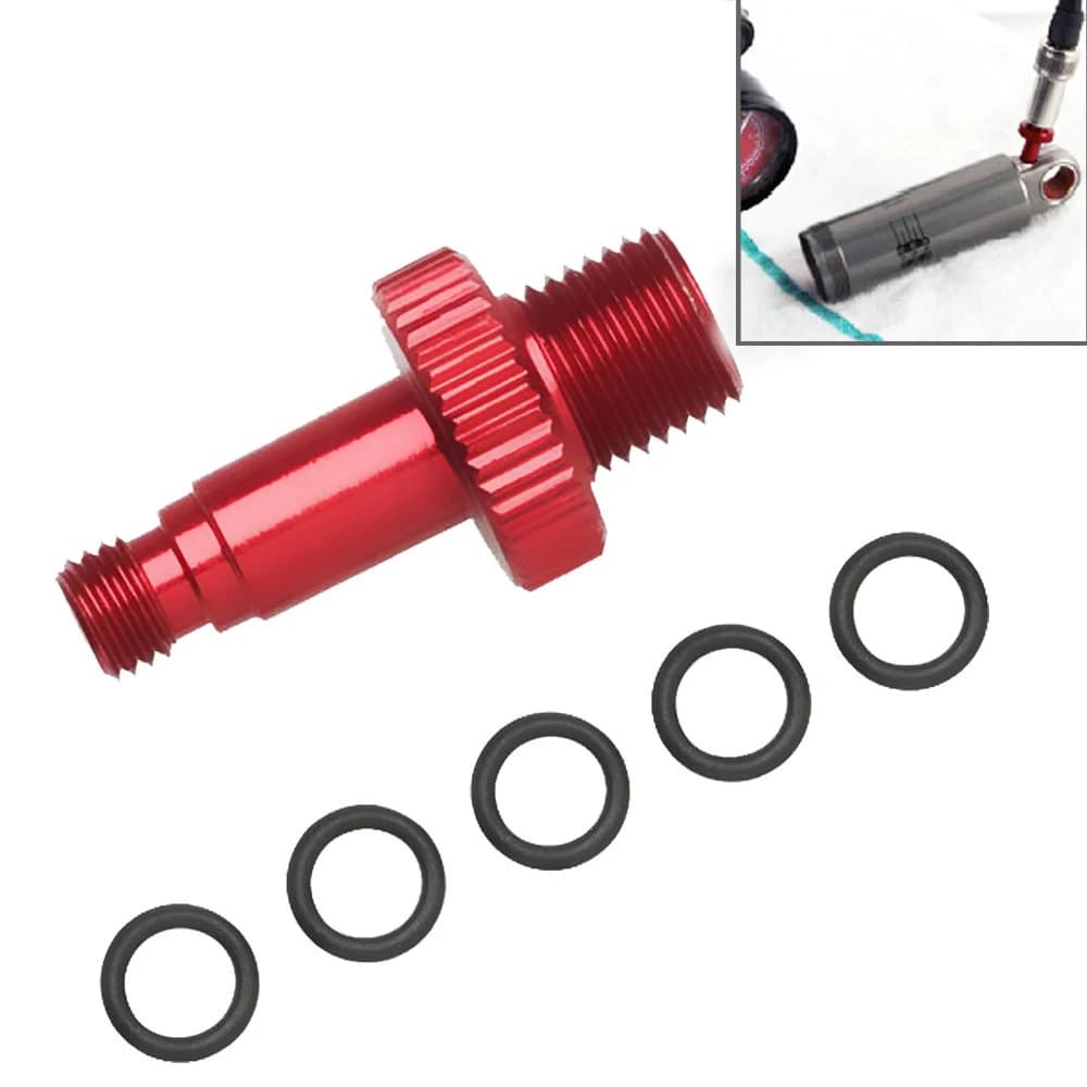 Adattatore bici valvola aria posteriore per riduttore di pressione Rockshox Monarch per ammortizzatore di pressione MARZOCCHI per strumenti di pompaggio IFP