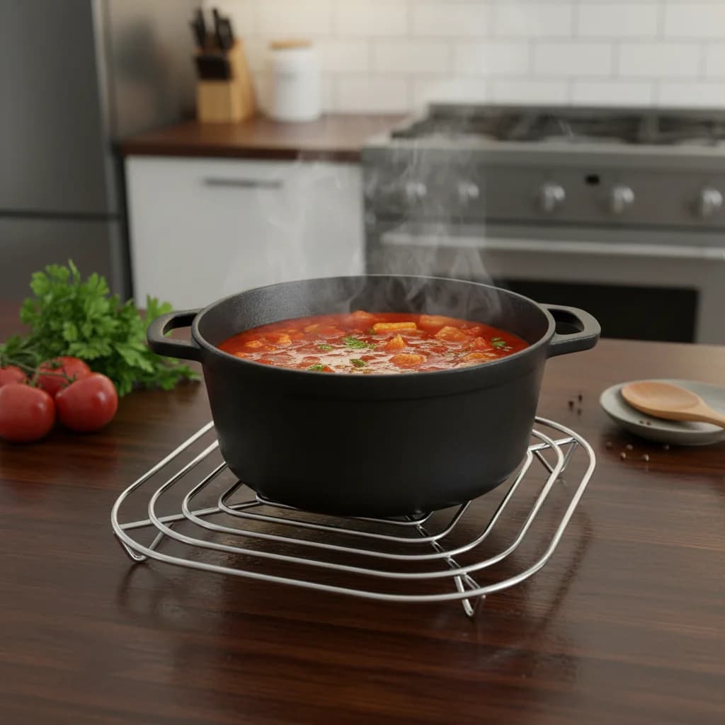 Griglia in Acciaio Inossidabile per Friggitrice ad Aria Ninja Crispi, Accessorio Resistente al Calore e Durevole