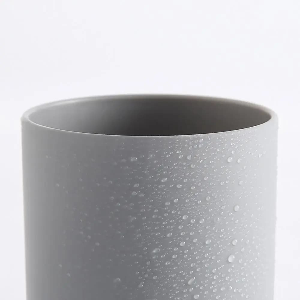 Plastic Tea Cup Organizer Drinkware Storage Bathroom Supplies Cup Mouthwash Cup Bathroom Tumblers Water Mug Toothbrush Holder