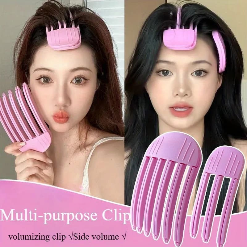 Set di Clip per Capelli per Styling e Volumizzazione, Clip a 6 e 3 Denti, Strumento Professionale per Radici dei Capelli Naturalmente Voluminose
