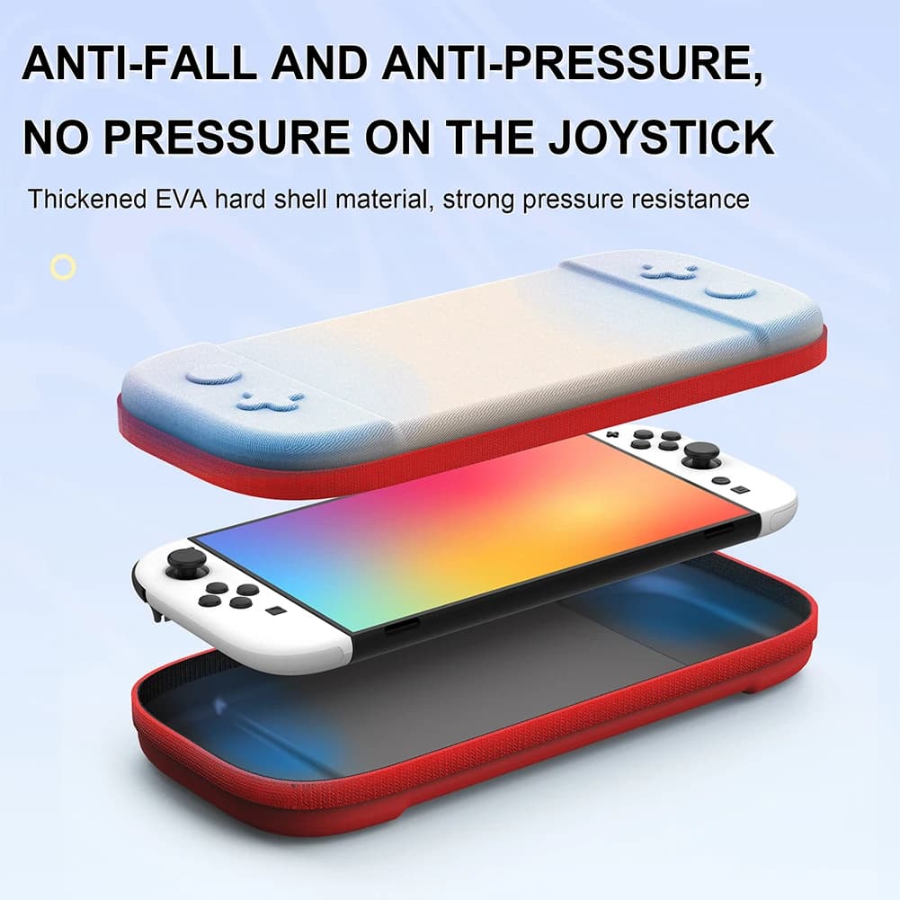 Custodia da trasporto per Switch 2 Custodia portatile antiurto Custodia da trasporto antigraffio Custodia per console Switch 2 e accessori