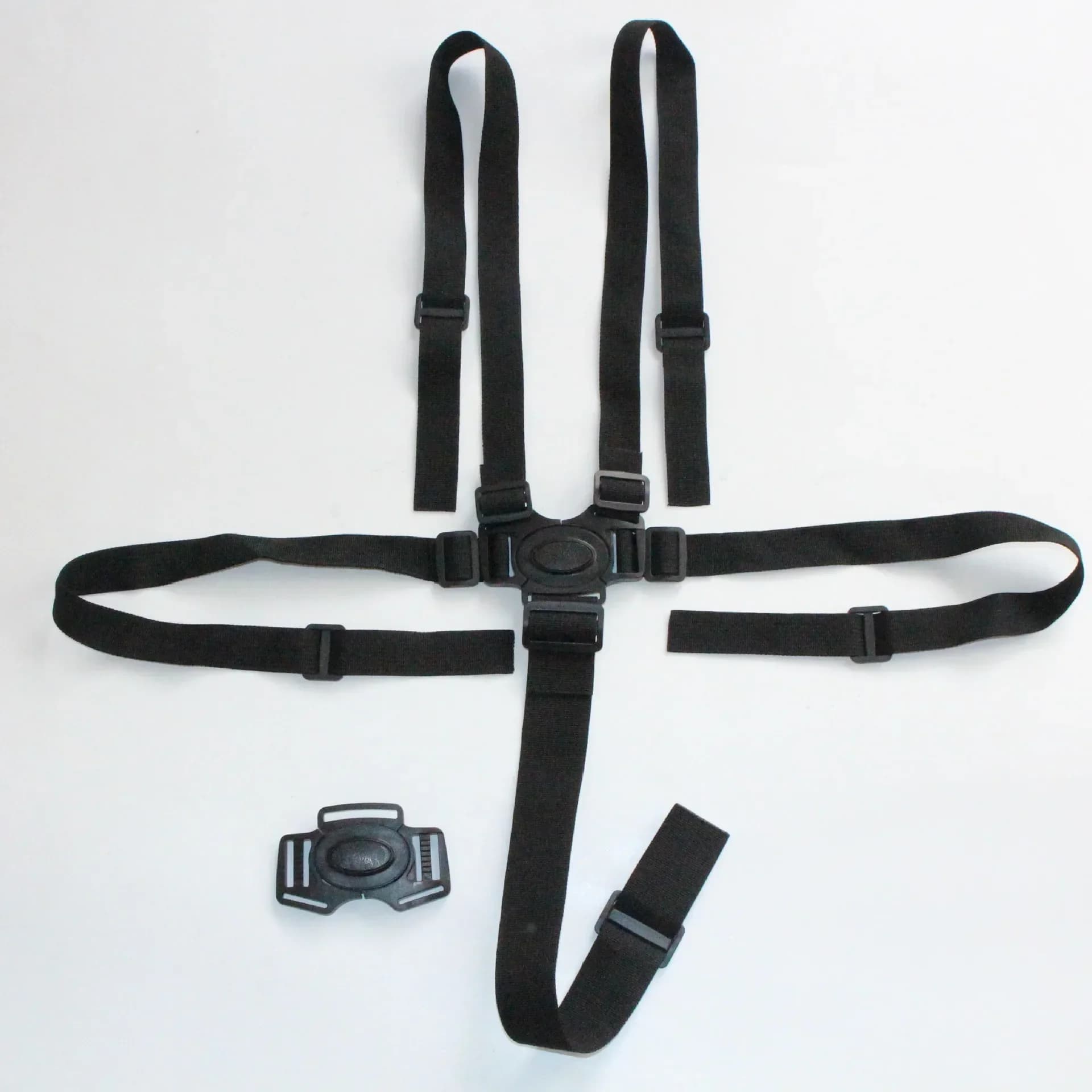 Baby Protection Universal 5 Point Harness Dining Feeding Chair Belts Baby Safety Belt Belt Lunch Seat Car Sleeping Fixed Belts