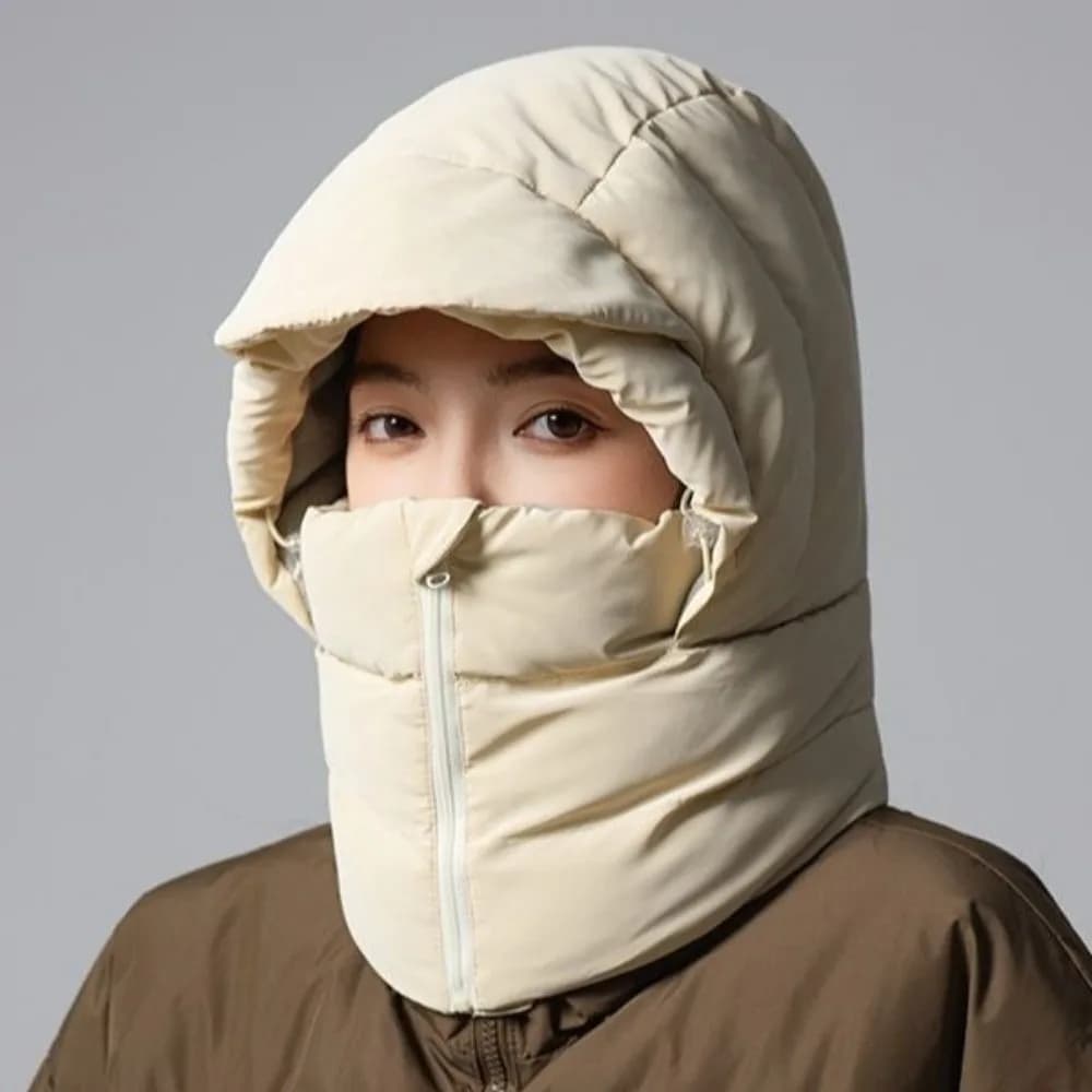 Mantieni caldo Cappello da ciclismo invernale 3 in 1 Resistente al freddo Antivento Sciarpa calda Maschera Copricapo Cappello Lei Feng ispessito da esterno