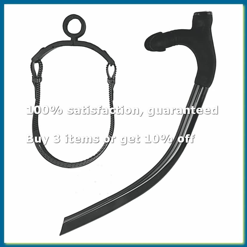 Silicone Swimming Front Breathing Tube Diving Training Adults Snorkel Diving Tube Swimming Scuba Diving Equipment,Black-FABY