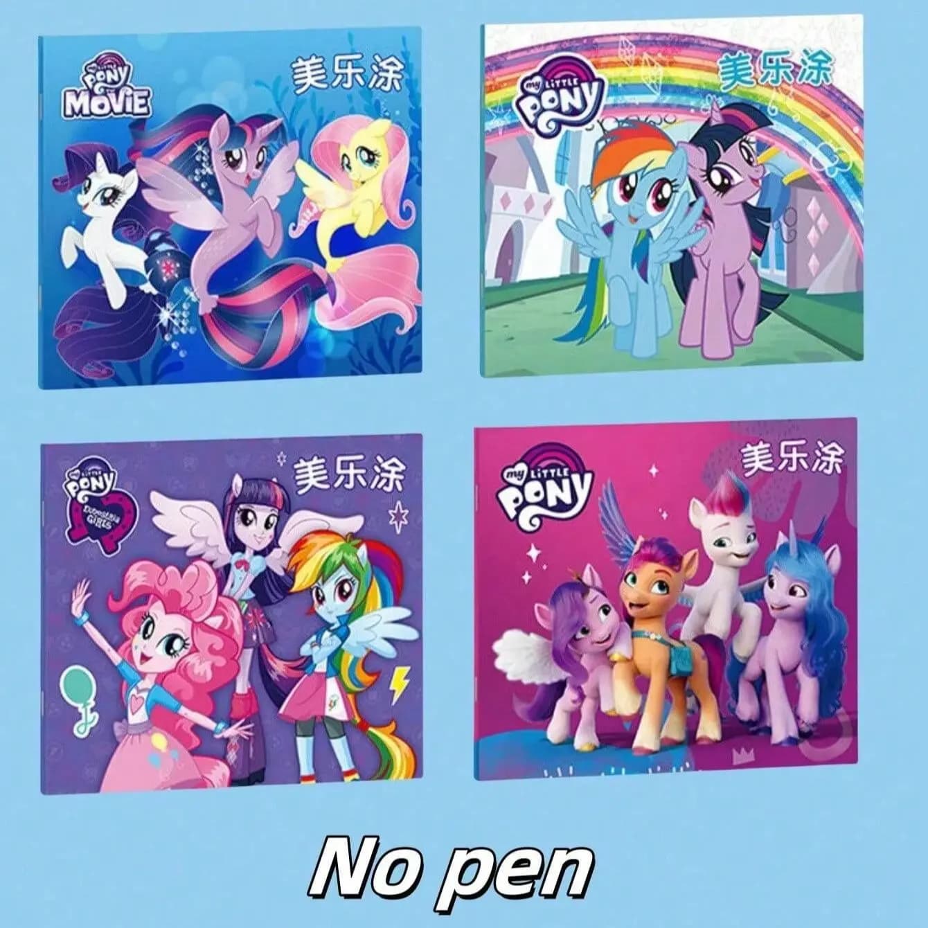 4 libri da disegno e da colorare per bambini e adulti - Blocchi da disegno creativi e quaderni per graffiti artistici | Per la scuola e l'ufficio: perfetto!