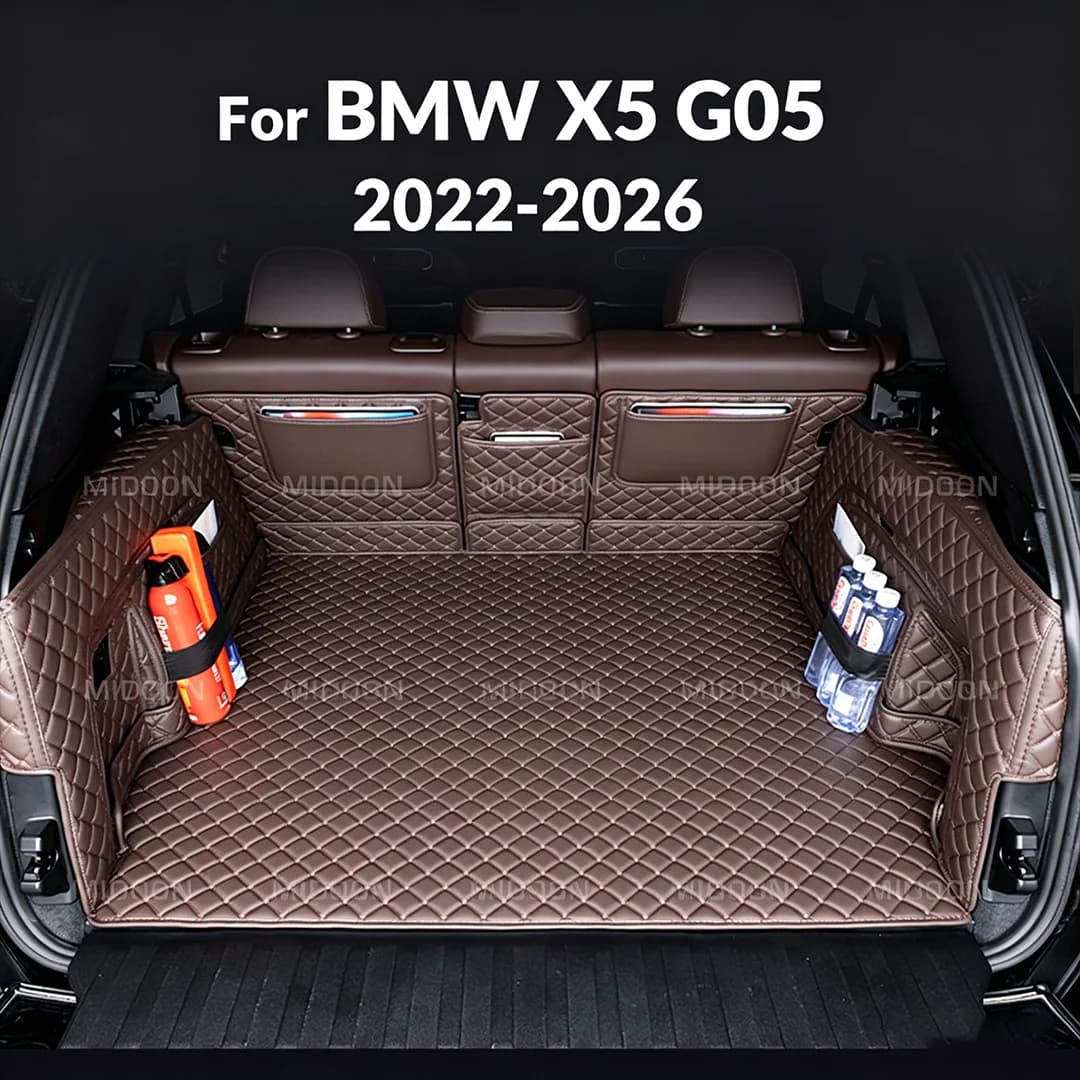 Tappetino Copribagagliaio Completo per BMW X5 G05 2022-2026 2025 2024 2023, Protezione Interna per Auto, Accessori