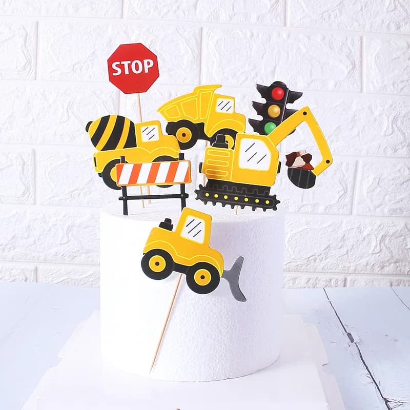 1 Set FAI DA TE Cake Topper Calcio Basket Cola Birra Torta Ice-cream Cupcake Toppers Ragazzi Uomini Festa di Compleanno Da Dessert decorazione Bandiere