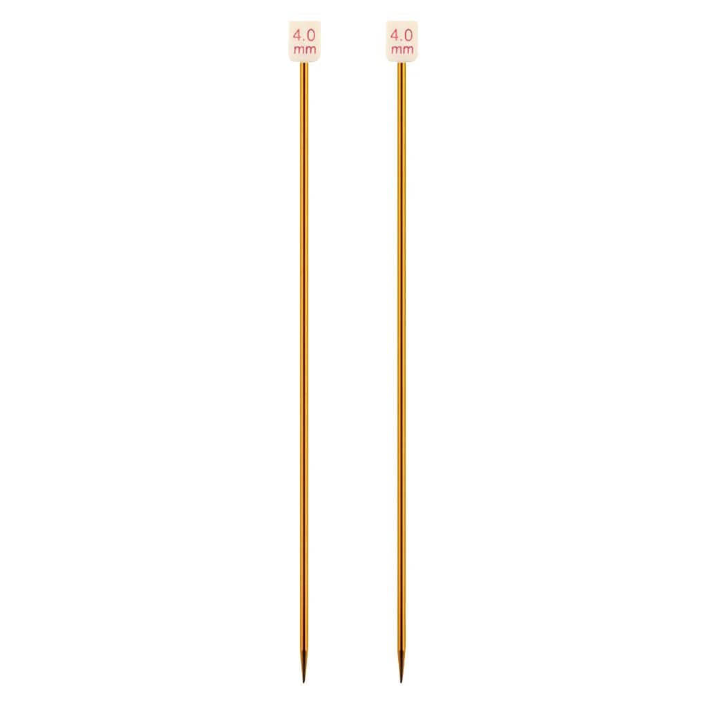 Colore casuale Aghi per maglieria dritti a punta singola Ago per tessitura in alluminio Strumento per maglieria a mano Forniture per la casa 6,5 mm