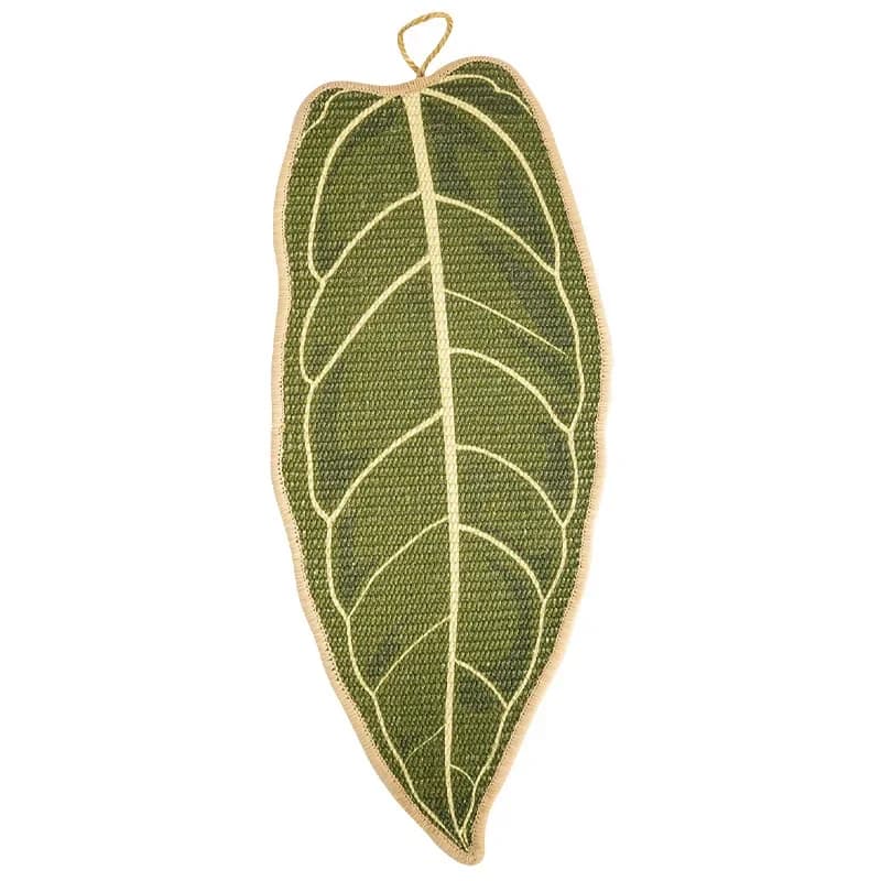 Cat Scratching Board Sisal Hanging Durable Wall Mounted Pet Scratcher Tropical Leaf Design Toy Supplies New Hot