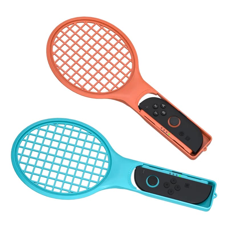 2 Tennis racks for Nintendo Switch 2, Joy-Con Game Accessories, JoyCon Controller Grips 2