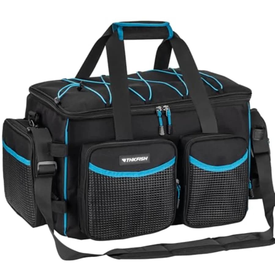 Borsa per Attrezzatura da Pesca per Scatole 3600/3700, Borsa Impermeabile con Fondo Morbido per Scatole da Pesca, per Acqua Salata e Dolce