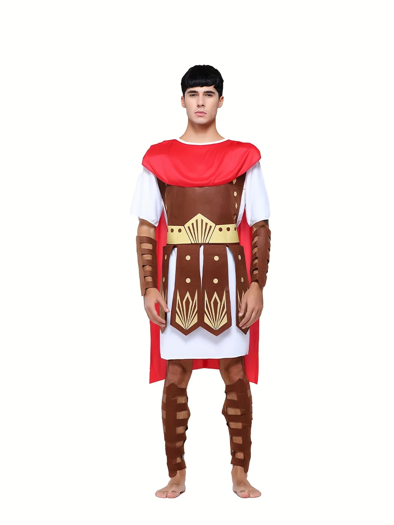 Nuovo Costume per Festa di Halloween 2026, Abito da Cavaliere Medievale per Adulti, Costume da Gladiatore Romano e Guerriero Spartano