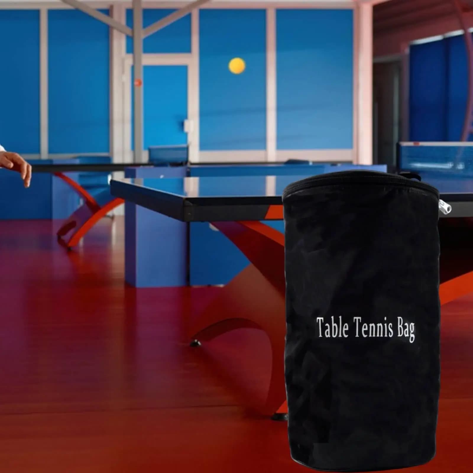 Borsa per Palline da Ping Pong, Organizer Professionale in Tessuto Oxford per Materiale da Allenamento e Coaching