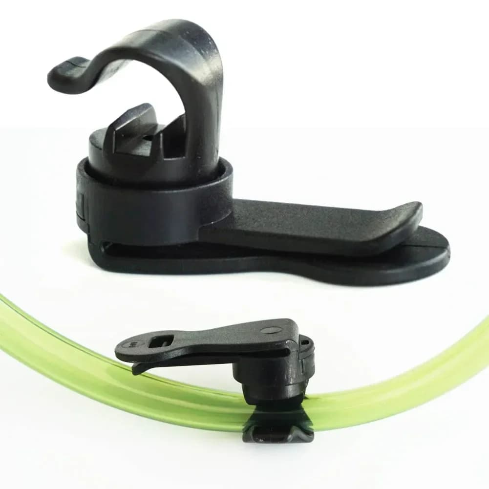 1pc borsa per l'acqua clip per tubo magnetico universale per tubo della vescica ciclismo borsa per l'acqua da corsa vescica sportiva morsetto per idratazione rimovibile