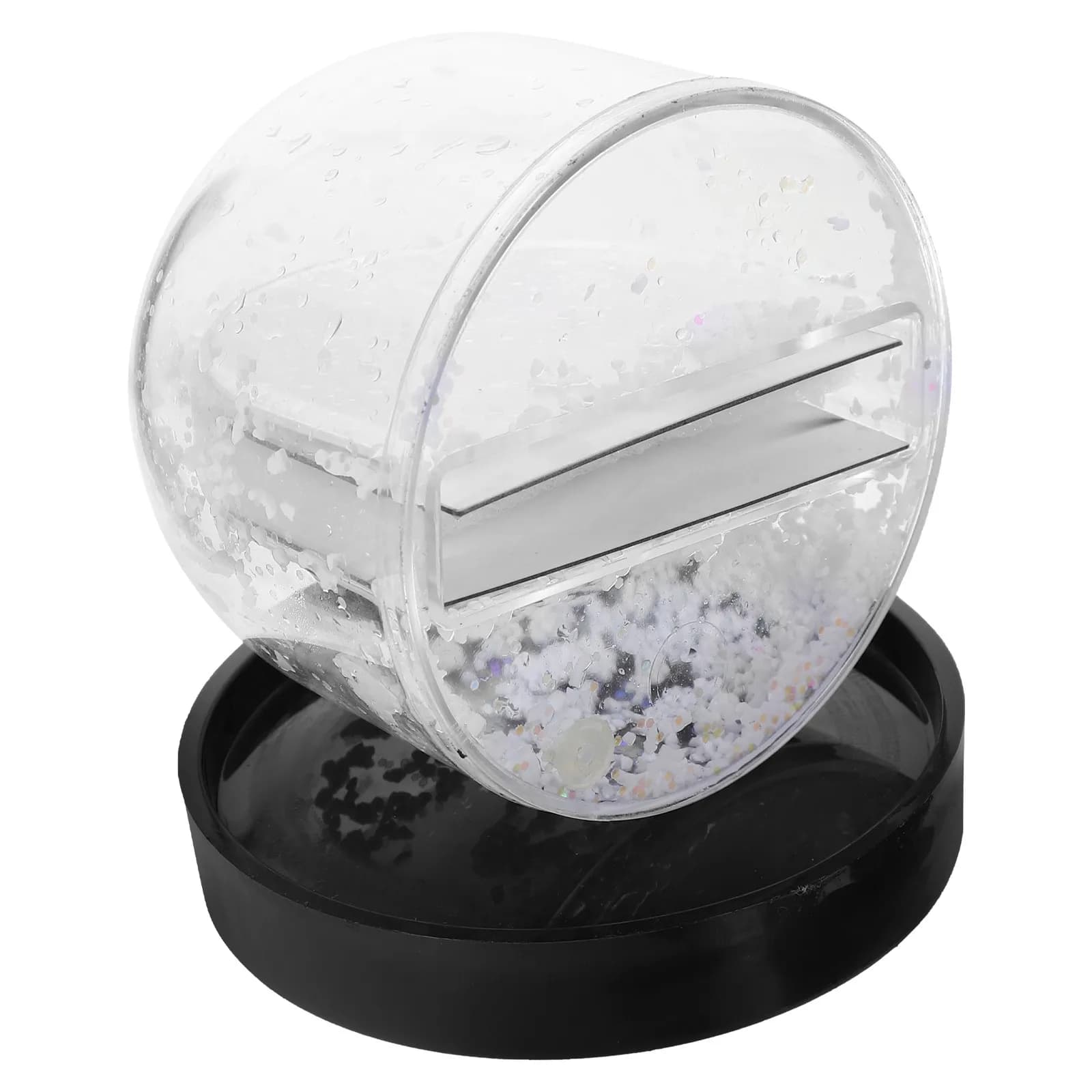 Kit Fai-da-Te per Globo di Neve con Foto, Cornice in Plastica per Globo di Neve con Carta per Sublimazione per Esposizione Personalizzata di Foto, Casa e Ufficio