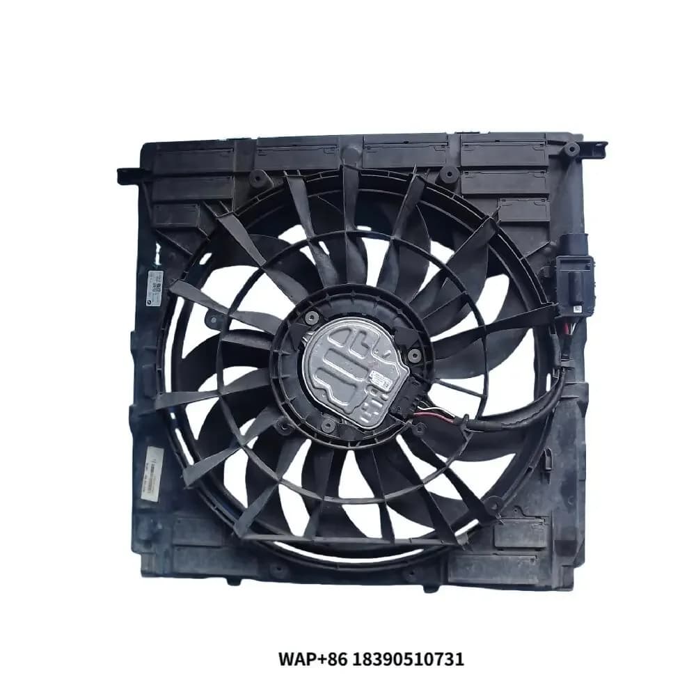 Ventola di Raffreddamento per Radiatore Motore 17428655760 per X5 G05 G18 3.0 2.0, Gruppo Ventola Aria Condizionata