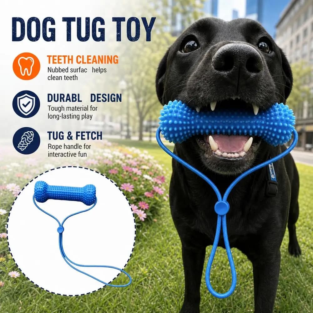 Plastics Dog Toothbrushes Dog Chew Stick Toy 360 Degree Teeth Cleaning Toothpaste Interactive Puppy Toys For Dogs
