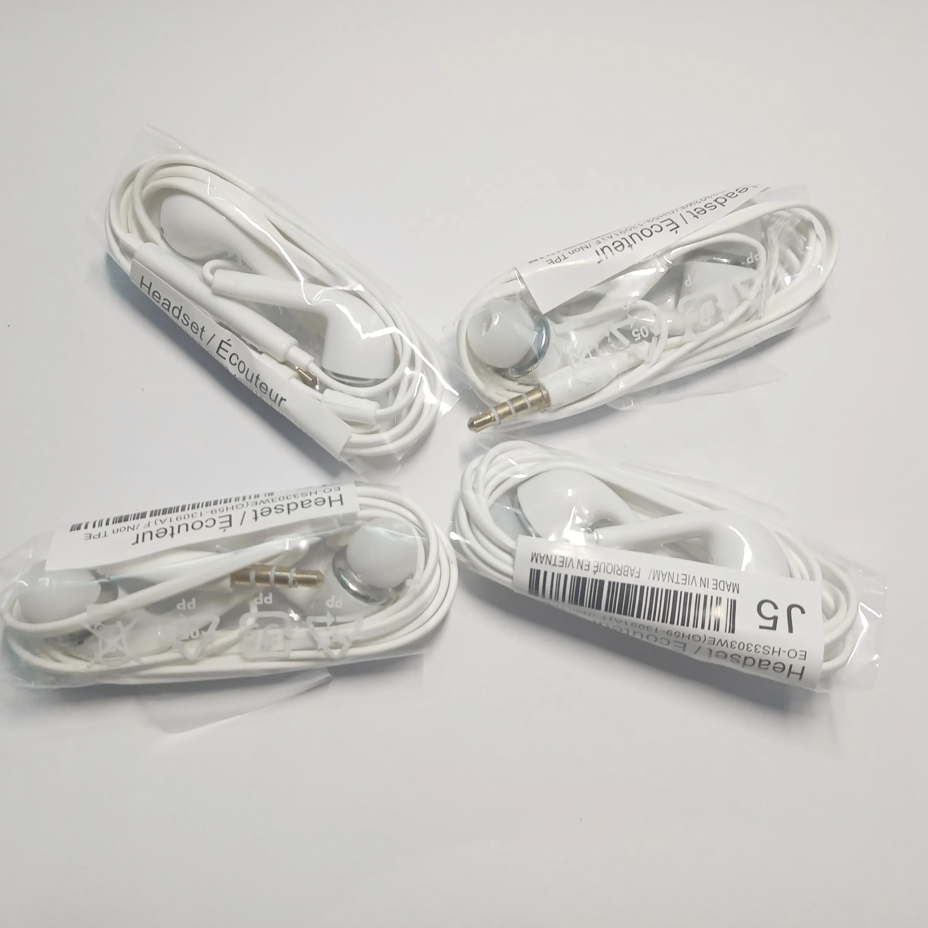 General 3.5mm Wired Earphone New 3.5mm Wired With Microphone In-ear Game For Samsung Mobile Phone Pc Headset Wired Headset