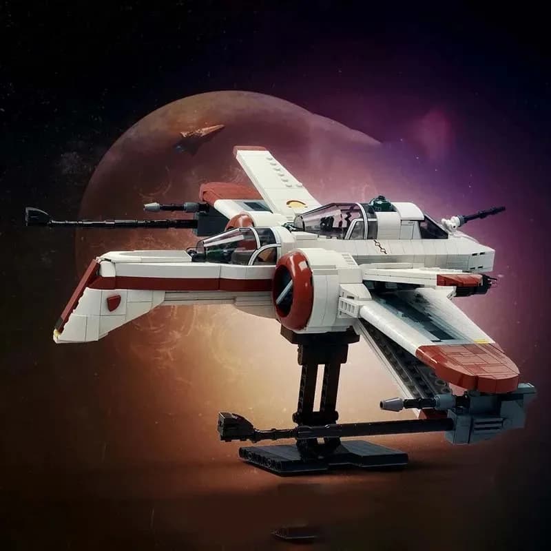 1145 Pieces MOC ARC-170 Construction Set, Combat Astronave Model, Kids and Adult Assembling Tech Toy