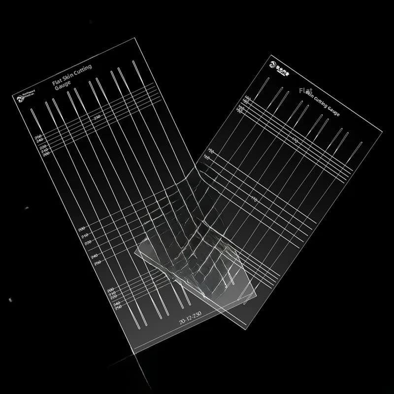 Righello conico Plate ribbon Arco Plate plate Flat cut pattern Alloy Conical card with support without support Cutting tool
